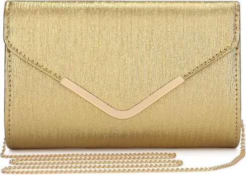 UBORSE Clutch Purses for Women Vegan Leather Evening Bag Formal Envelope Purse Crossbody Shoulder Bag in Kuwait