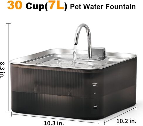 Dog Cat Pet Water Fountain Filter Replacement 9 Packs - Activated Carbon & Ion Exchange Resin Filters with Pump Foam Sponges - Compatible with FUKUMARU 7L Automatic Water Fountain in Kuwait
