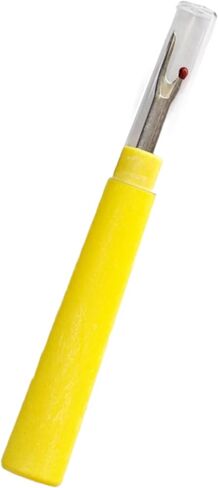 Thai Sawasdee Seam Ripper and Thread Remover Stitch Unpicker Sewing Tool with Comfortable Ergonomic Grip (Red Color), Measures 12.5cm in Length, excluding The Protective Cover. in Saudi Arabia
