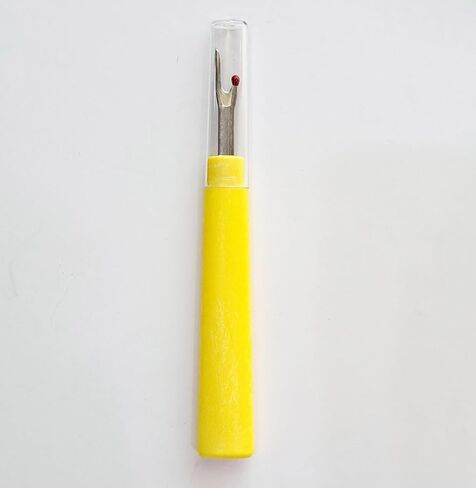 Thai Sawasdee Seam Ripper and Thread Remover Stitch Unpicker Sewing Tool with Comfortable Ergonomic Grip (Red Color), Measures 12.5cm in Length, excluding The Protective Cover. in Saudi Arabia