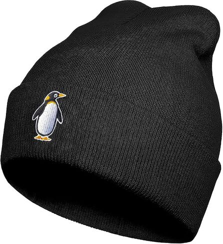 Embroidered Beanie Hats for Men Women, Winter Funny Knit Hat, Stuff Accessories Gifts in Kuwait