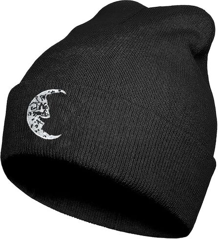 Embroidered Beanie Hats for Men Women, Winter Funny Knit Hat, Stuff Accessories Gifts in Kuwait