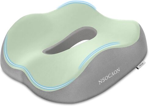 Ergonomic Memory Foam Seat Cushions Suitable for Office seat,Hip Pain,Tailbone Pain Relief, Truck Driver,Driving, happicartus,Car, Tailbone Pain Relief, Sciatica Pain Relief in Kuwait