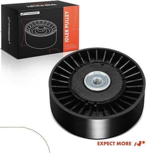 A-Premium Belt Idler Pulley Compatible with Volkswagen Jetta 1993-2020, Passat 1993-1997, Golf 1993-2000, Cabrio 1995-2002, Derby 2000-2007, EuroVan, Transporter, 1.8L 1.9L 2.0L 2.4L 2.5L in Saudi Arabia