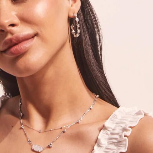 Kendra Scott x Disney 14k Mickey Mouse and Minnie Mouse Hoop Earrings, Fashion Jewelry for Women in Kuwait