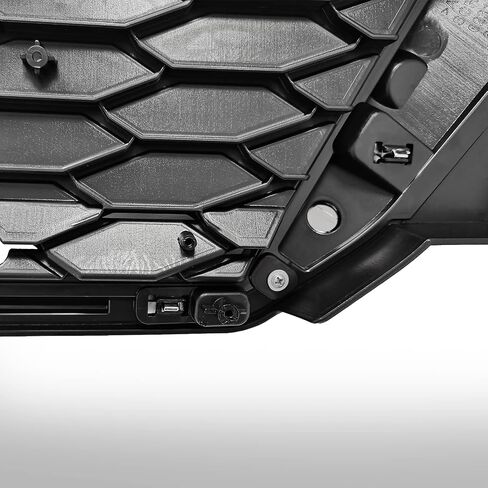 Front Bumper Black Grille Shroud with Chrome Trim Compatible with 2020 2021 For N-issan Sentra S SV SR Front Air Intake Grill Replacement 623106LB0A in Saudi Arabia
