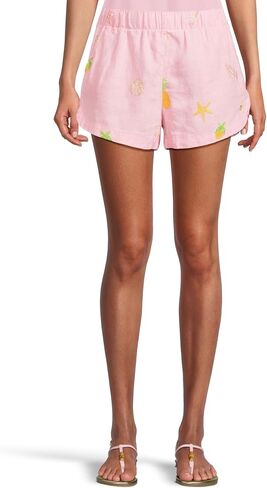 Lilly Pulitzer Women's Elodey Linen Shorts in Saudi Arabia