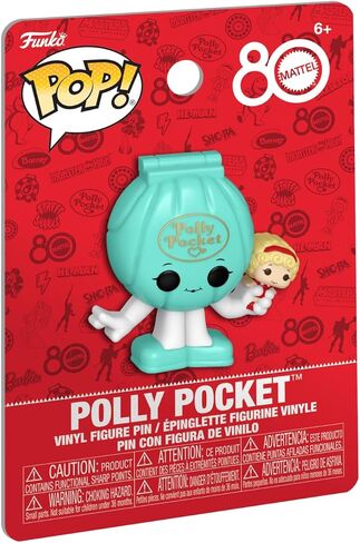 Funko Pop! PVC Pin: Retro Toys - Polly Pocket (Shell) in Saudi Arabia