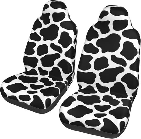 Floral Car Seat Cover Retro Daisy Seat Cushion Auto Bucket Seat Cover Set 2 Pack Hippie Boho Flower Car Front Seat Cushion Elastic Seats Cushion Automotive Seats Covers Accessory, Brown in Kuwait