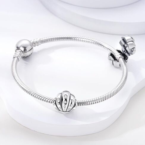 Sea Turtle 925 Sterling Silver Charms for Bracelets and Necklace Dangle Pendants Starfish Seashell Dolphin Shark Bead Jewelry Present for Women Family Friends in Kuwait