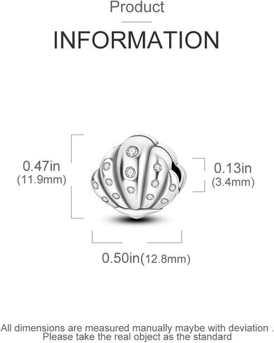 Sea Turtle 925 Sterling Silver Charms for Bracelets and Necklace Dangle Pendants Starfish Seashell Dolphin Shark Bead Jewelry Present for Women Family Friends in Kuwait