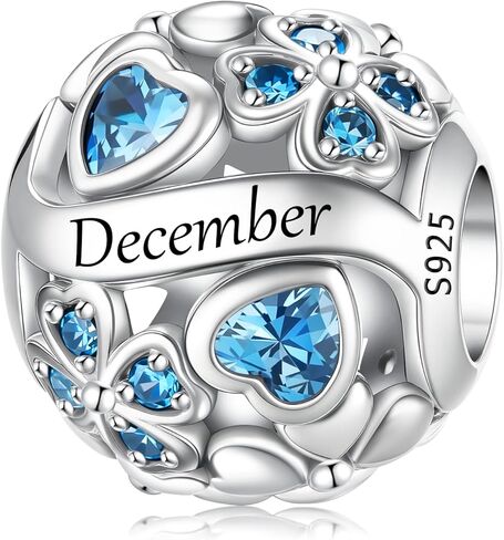 LNQOBU 925 Sterling Silve Luckystone Charm للأساور ، مع سحر عيد ميلاد Zirconia Cubic 5A مدونة قلادة للأساور والقلائد باندورا in Kuwait