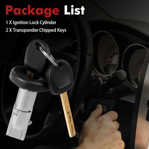 846668679 مجموعة أسطوانات قفل التبديل مع مفاتيح متوافقة مع 2014-2019 Chevy Chevrolet Silverado 1500 2500 3500 Suburban Tahoe Express ، GMC Sierra Yukon Savana يحل محل 22855177 ، 23476975 in Saudi Arabia