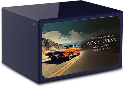 GetUrns Heritage Adult Classic Car Cremation Urn for Human Ashes I Rosewood Funeral Urns for Male and Female I 213lbs in Saudi Arabia