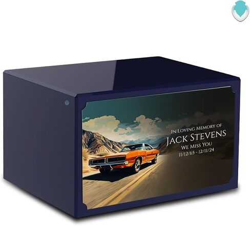 GetUrns Heritage Adult Classic Car Cremation Urn for Human Ashes I Rosewood Funeral Urns for Male and Female I 213lbs in Saudi Arabia
