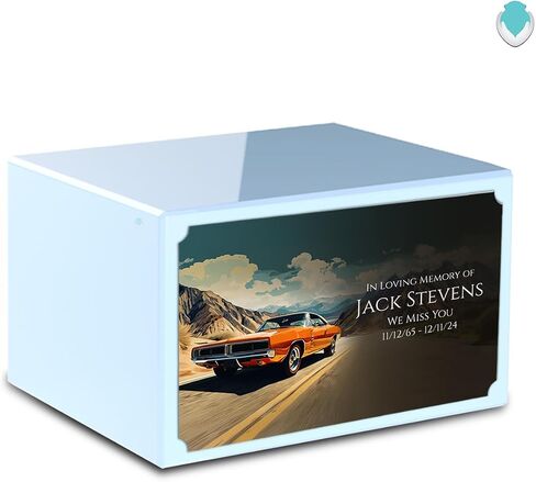 GetUrns Heritage Adult Classic Car Cremation Urn for Human Ashes I Rosewood Funeral Urns for Male and Female I 213lbs in Saudi Arabia