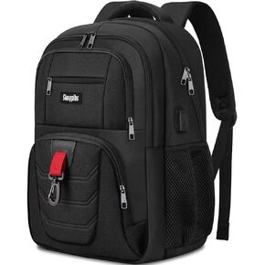 حقيبة ظهر للمدرسة للبنين المراهقين ، حقيبة ظهر سوداء للرجال ، حقائب الظهر المحمولة 15.6 بوصة مع ميناء USB ، حقيبة كتب مقاومة للماء ، حقيبة كتب طلاب كلية العمل ، حزمة الخلفية in Kuwait