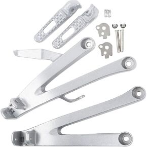 TCT-MOTORPARTS Rear Passenger Footrest Foot pegs Brackets Fit For Honda CBR600RR 2007-2024 2023 2022 in Kuwait