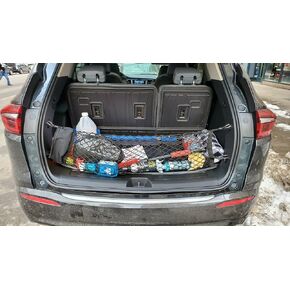 Rear Trunk Organizer Cargo Net for Buick Enclave 2018-2023 – Envelope Style Cargo Net for SUV - Premium Mesh Car Trunk Organizer Vehicle Carrier Storage –Compatible with Buick Enclave in Saudi Arabia