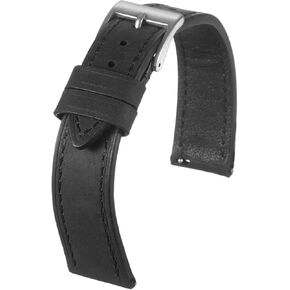 HARFINGTON Leather Watch Band Vintage Watch Strap Quick Release Wristband Replacement Bands with Stainless Steel Pin Buckle for Men and Women in Saudi Arabia