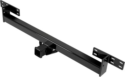 Kojem Trailer Hitch Compatible with 1987-2006 Jeep Wrangler YJ/TJ w/2In Receiver Square Tube Tow Hitch Powder Coated Black Capacity 2,000 LBS in Saudi Arabia