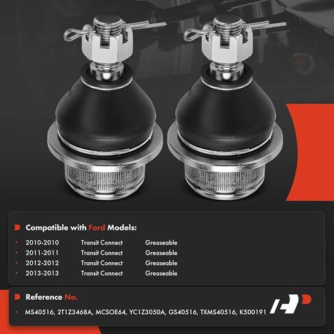 A-Premium 2 x Front Lower Ball Joint, Compatible with Ford Transit Connect 2010 2011 2012 2013 in Saudi Arabia
