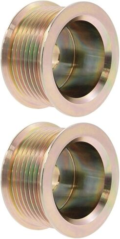 2 Set of - Groove Serpentine Pulley for Acclaim 1990 for Caravan 1990 for Daytona 1990 for Dynasty 1990 for Lebaron 1990 for Spirit 1990 for Voyager 1990 Alternators in Saudi Arabia