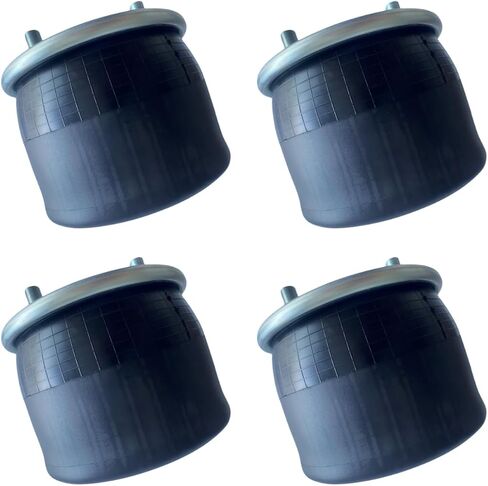 4 Pack Trailer Air Spring Bag & Air Suspension متوافق مع نماذج Hendrickson AAT 23K Intraax & Van Stayrating أرقام الأجزاء 8709 ، 8751 ، W01-358-8709 ، S-20900 ، S-21800 ، C-21800 in Saudi Arabia
