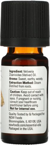 الآن الأطعمة Vetiver Ofts Oil ، .33 fl oz (10 مل) in Saudi Arabia