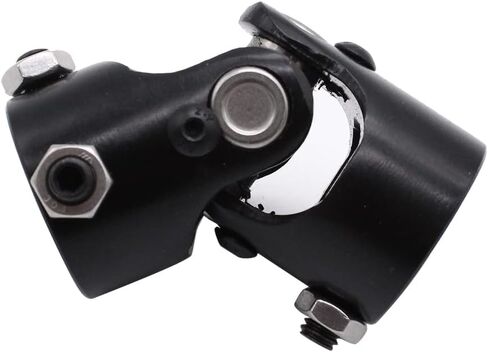 1 PC SHLPDFM Black Steel Universal Joint 1" DD X 1" DD Steering Column U-Joint Coupler Fits for Grinding Machines Automotive Parts Levelers in Saudi Arabia