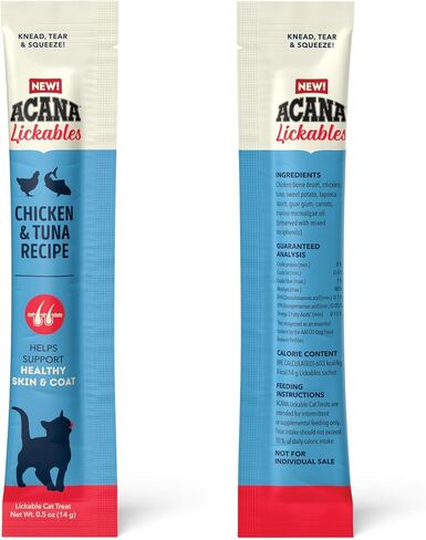Acana Lickables Variety 8 Pack ، 4oz ، 8 Count Bacous ، 8 Count Box in Saudi Arabia