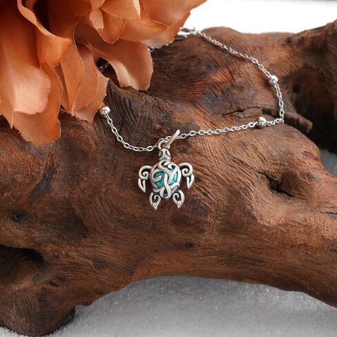 Genuine Turquoise Bracelet for Women 925 Sterling Silver Turtle Bracelet Vintage Western Real Turquoise Jewelry for Women in Saudi Arabia