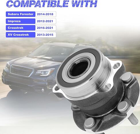 Rear Wheel Hub Bearing Assembly Compatible with Subaru Forester 2014-2018, Impreza 2012-2021, Crosstrek 2016-2021, XV Crosstrek 2013-2015 in Saudi Arabia