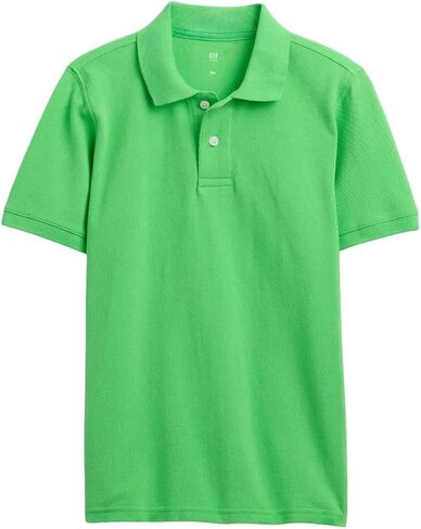 GAP Boys' Short Sleeve Logo Polo Shirt in Saudi Arabia