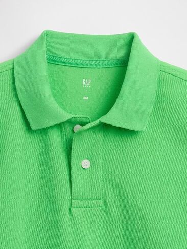 GAP Boys' Short Sleeve Logo Polo Shirt in Saudi Arabia