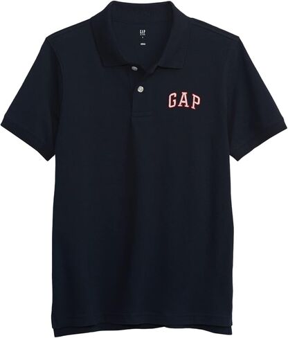 GAP Boys' Short Sleeve Logo Polo Shirt in Saudi Arabia