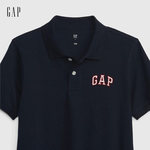 GAP Boys' Short Sleeve Logo Polo Shirt in Saudi Arabia