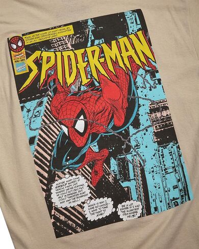 Marvel Mens Graphic T-Shirts - Avengers Spiderman Captain America Short Sleeve Crewneck Graphic Tee Shirt for Men (S-XL) in Saudi Arabia