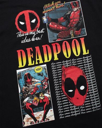 Marvel Mens Graphic T-Shirts - Avengers Spiderman Captain America Short Sleeve Crewneck Graphic Tee Shirt for Men (S-XL) in Saudi Arabia