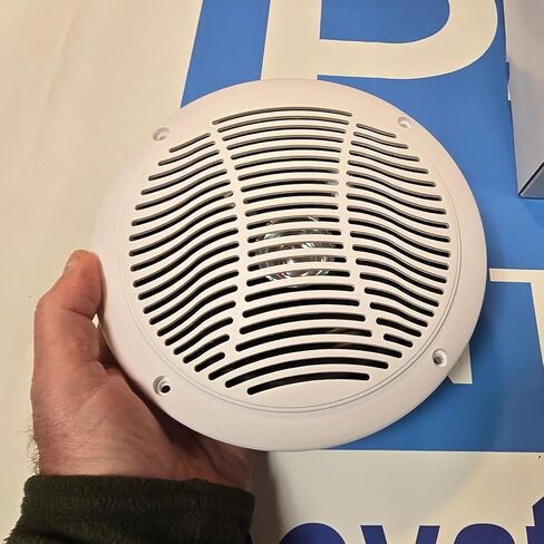 PQN Audio RV610-4BK, 6 inch Waterproof Dual Cone Marine Speaker for Boat, RV, Camper and Golf Cart in Kuwait