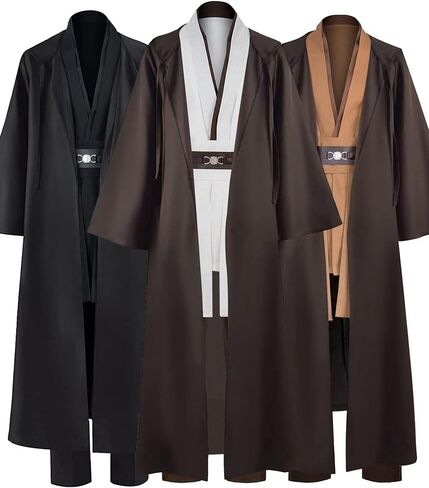 Anakin Costume Adult Men Cosplay Tunic Hooded Halloween Outfit in Saudi Arabia