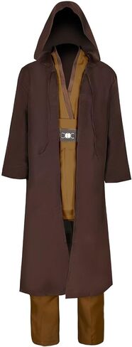Anakin Costume Adult Men Cosplay Tunic Hooded Halloween Outfit in Saudi Arabia