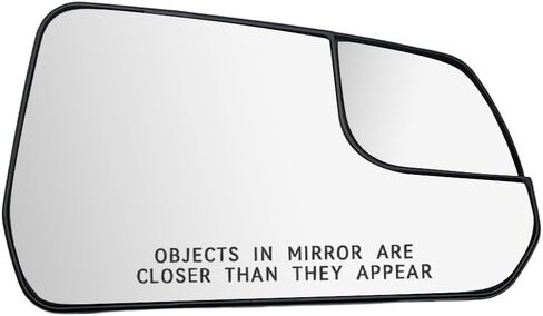 استبدال الزجاج المرآة المدفأة على جانب الركاب لفورد موستانج 2015-2020 - المرايا اليمنى الساخنة مع لوحة الدعم in Kuwait