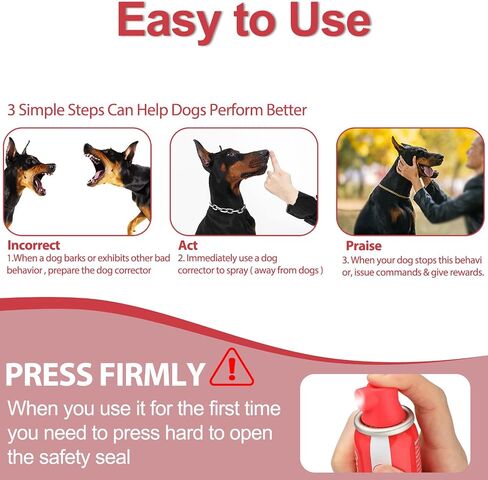 Corrector Spray Dog Trainer, Corrector Spray for Dogs to Stops Barking, Jumping Up,Attacks-1PACK(Blue)-004 in Saudi Arabia