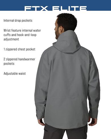 FROGG TOGGS Men's Ftx Elite Wading Waterproof, Breathable, Fishing Rain Jacket in Saudi Arabia