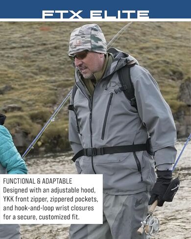 FROGG TOGGS Men's Ftx Elite Wading Waterproof, Breathable, Fishing Rain Jacket in Saudi Arabia