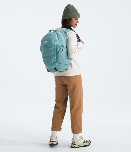 THE NORTH FACE Women's Recon Everyday Laptop Backpack | Commuter Travel Bag with 16" Laptop Sleeve, Water-Repellent Finish, Women-Specific Fit, Blue Eclipse Light Heather/Blue Eclipse, One Size in Saudi Arabia