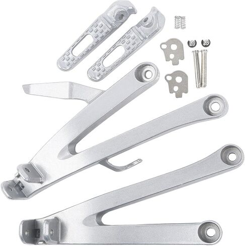 TCT-MOTORPARTS Rear Passenger Footrest Foot pegs Brackets Fit For Honda CBR600RR 2007-2024 2023 2022 in Saudi Arabia