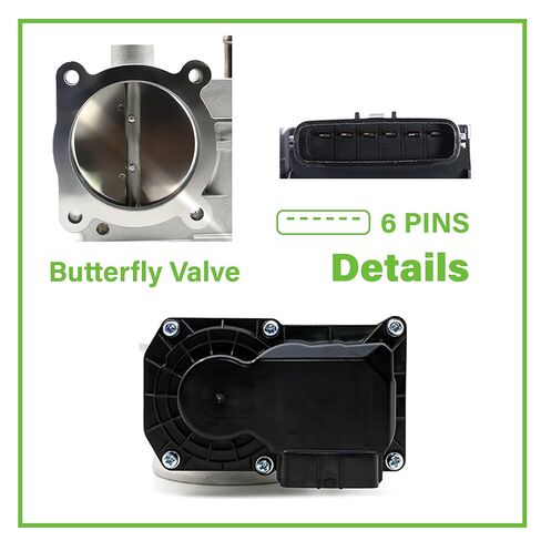 Electronic Throttle Body Assembly Fit for Ford F-150 Mustang 2011-2014 Lobo 2011-2013 5.0L V8, Replace Part # TB1148 S20083 in Kuwait