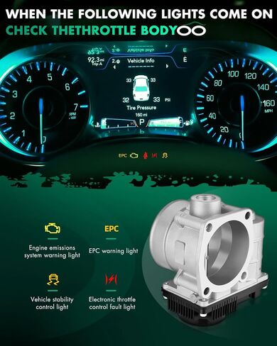 SCITOO Throttle Body Compatible for Nissan for Altima 3.5l 02-06, for Nissan for Maxima 3.5l 02-08, for Nissan for Murano 3.5l 03-07, for Nissan 350Z 3.5l 03-06 S20058 in Saudi Arabia